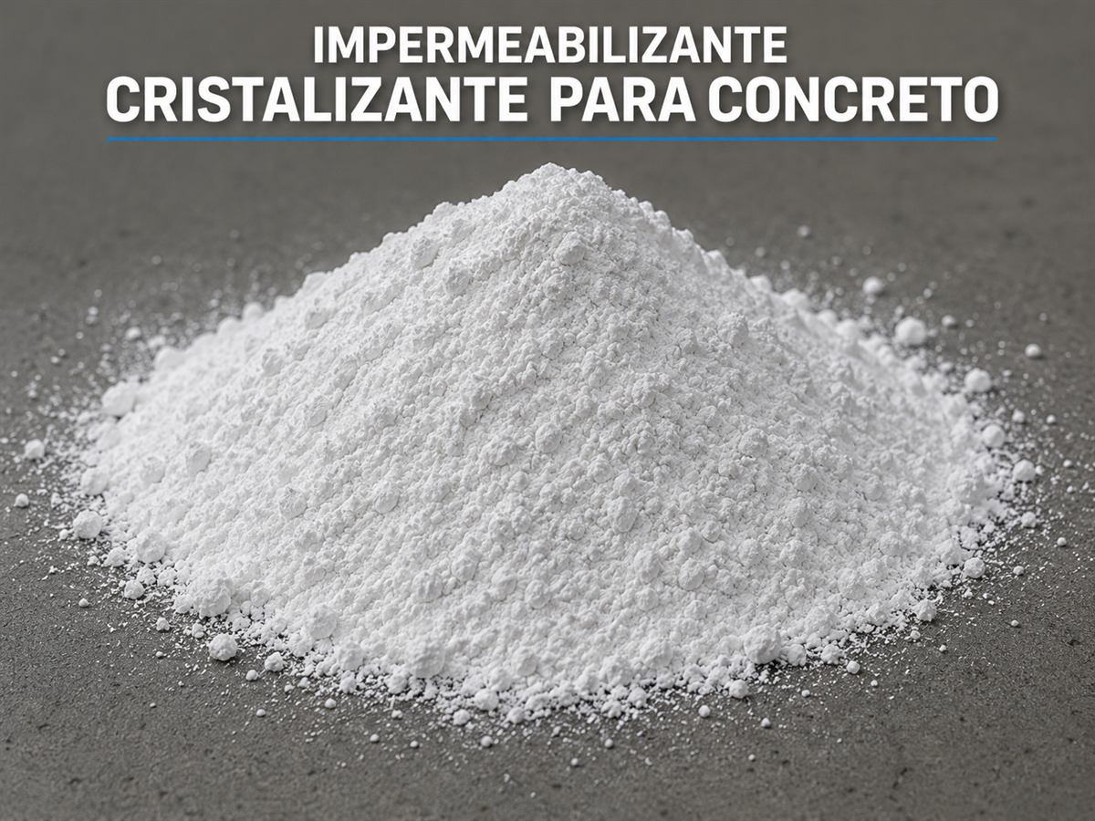 Impermeabilizante cristalizante para concreto